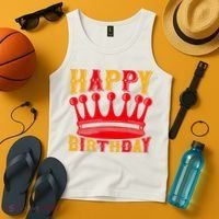 Happy Birthday Tank Top thumb 4