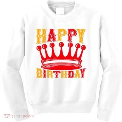 Happy Birthday Kids Sweatshirt