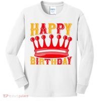 Happy Birthday Kids Long Sleeve Shirt thumb 0