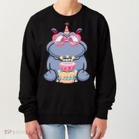 Hippopotamus Birthday Hippo Gift Women's Sweatshirt thumb 0