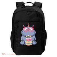 Hippopotamus Birthday Hippo Gift Backpack thumb 0