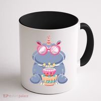 Hippopotamus Birthday Hippo Gift Coffee Mug thumb 1
