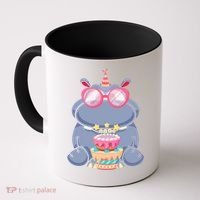 Hippopotamus Birthday Hippo Gift Coffee Mug thumb 0