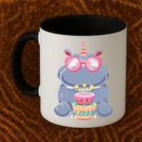 Hippopotamus Birthday Hippo Gift Coffee Mug thumb 2