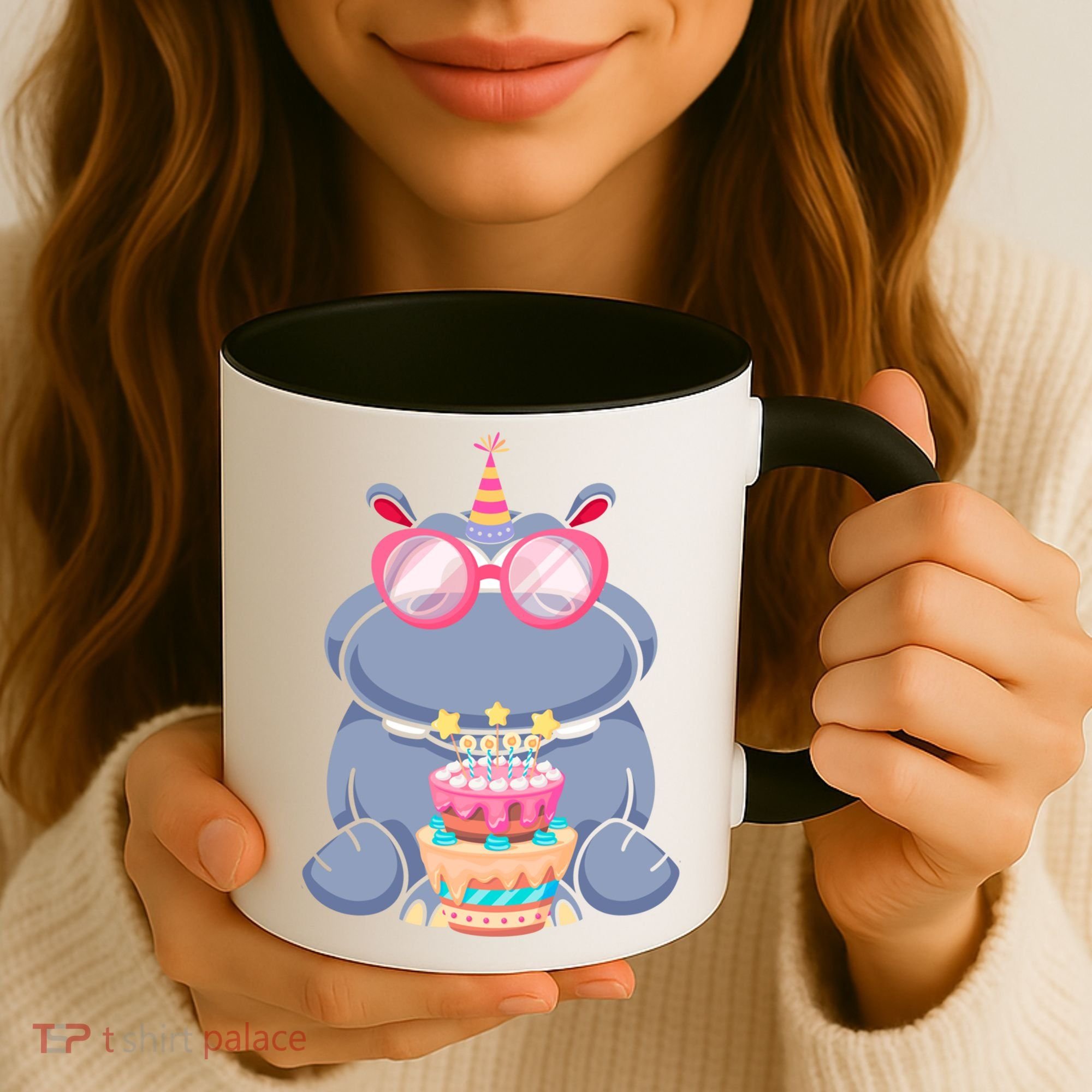 Hippopotamus Birthday Hippo Gift Coffee Mug