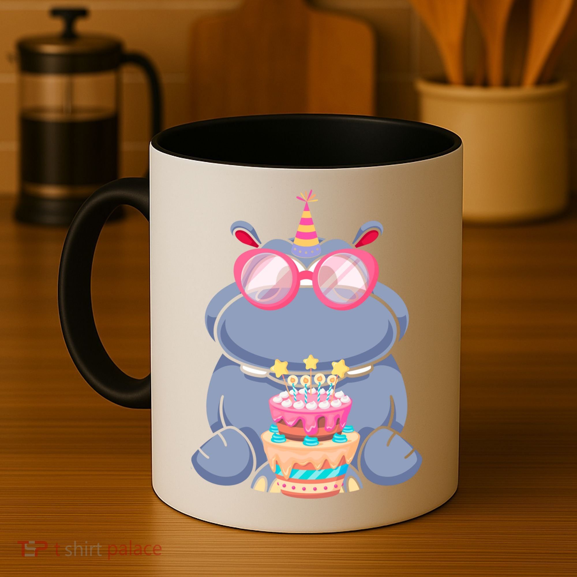 Hippopotamus Birthday Hippo Gift Coffee Mug