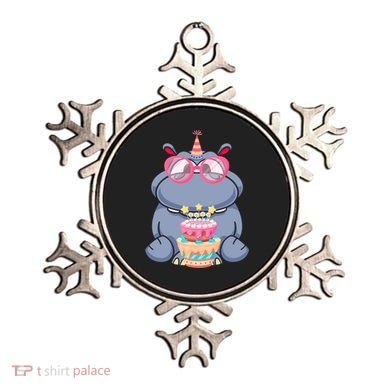 Hippopotamus Birthday Hippo Gift Ornament