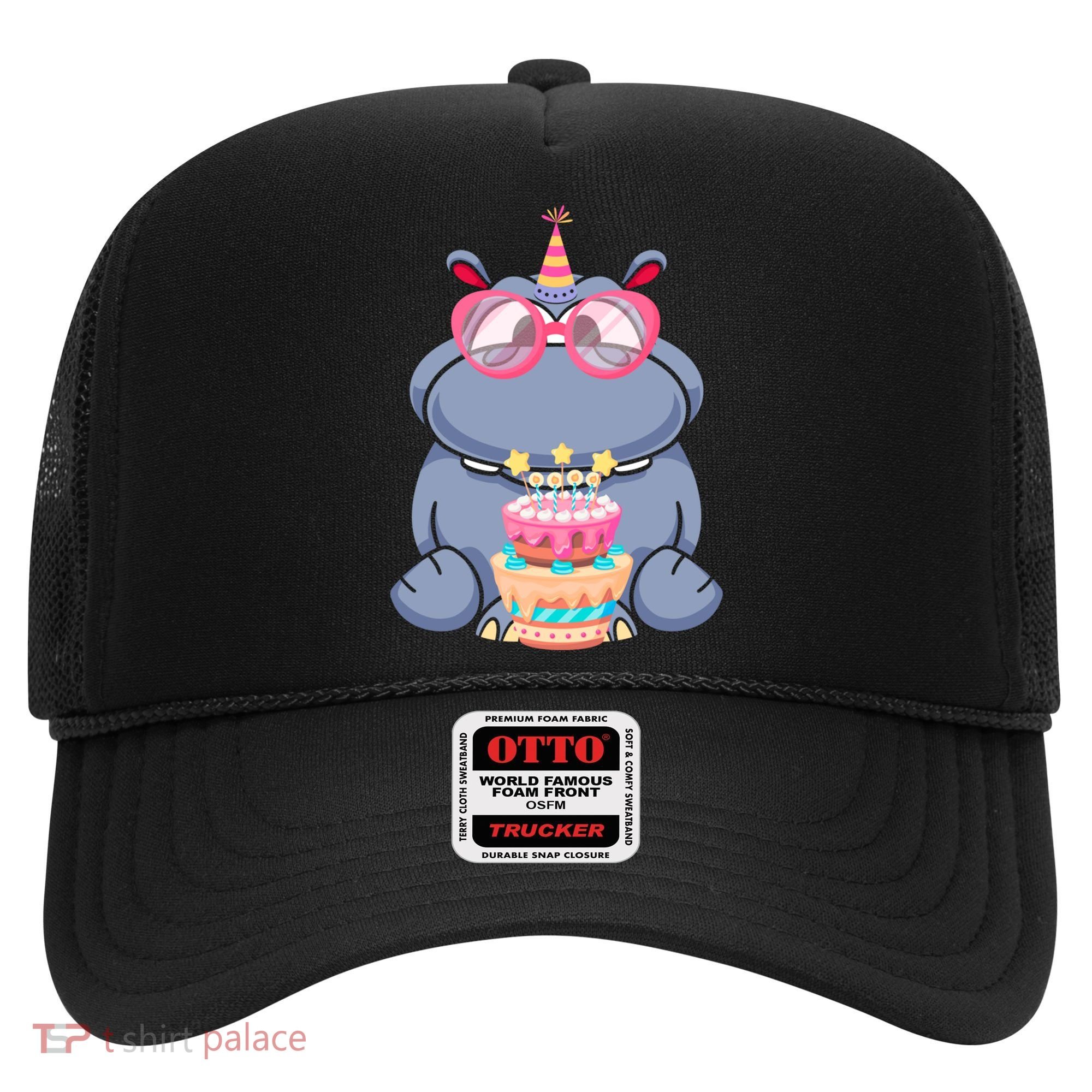 Hippopotamus Birthday Hippo Gift Hat