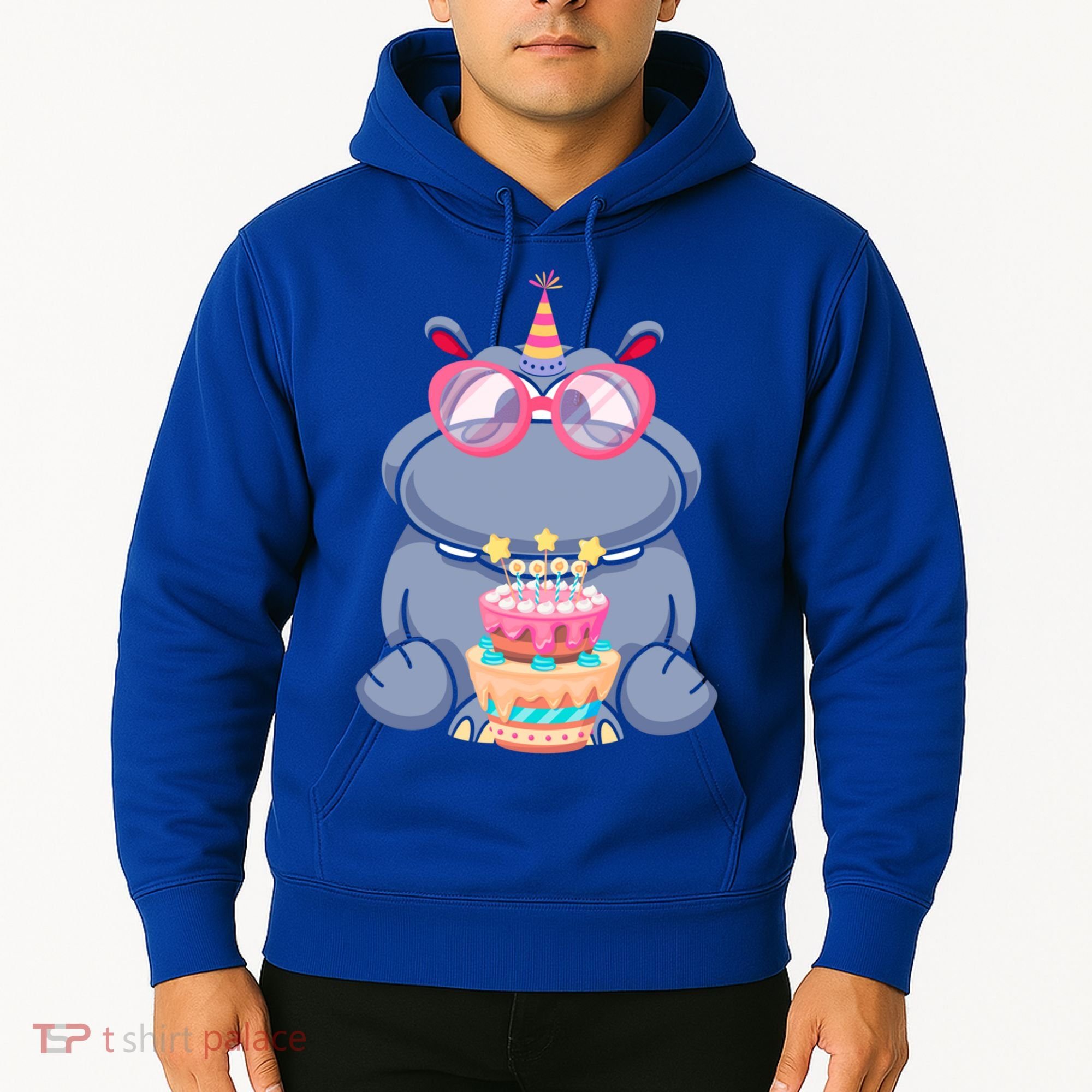 Hippopotamus Birthday Hippo Gift Hoodie