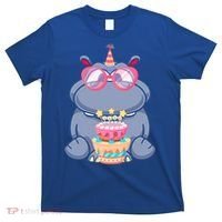 Hippopotamus Birthday Hippo Gift T-Shirt thumb 0