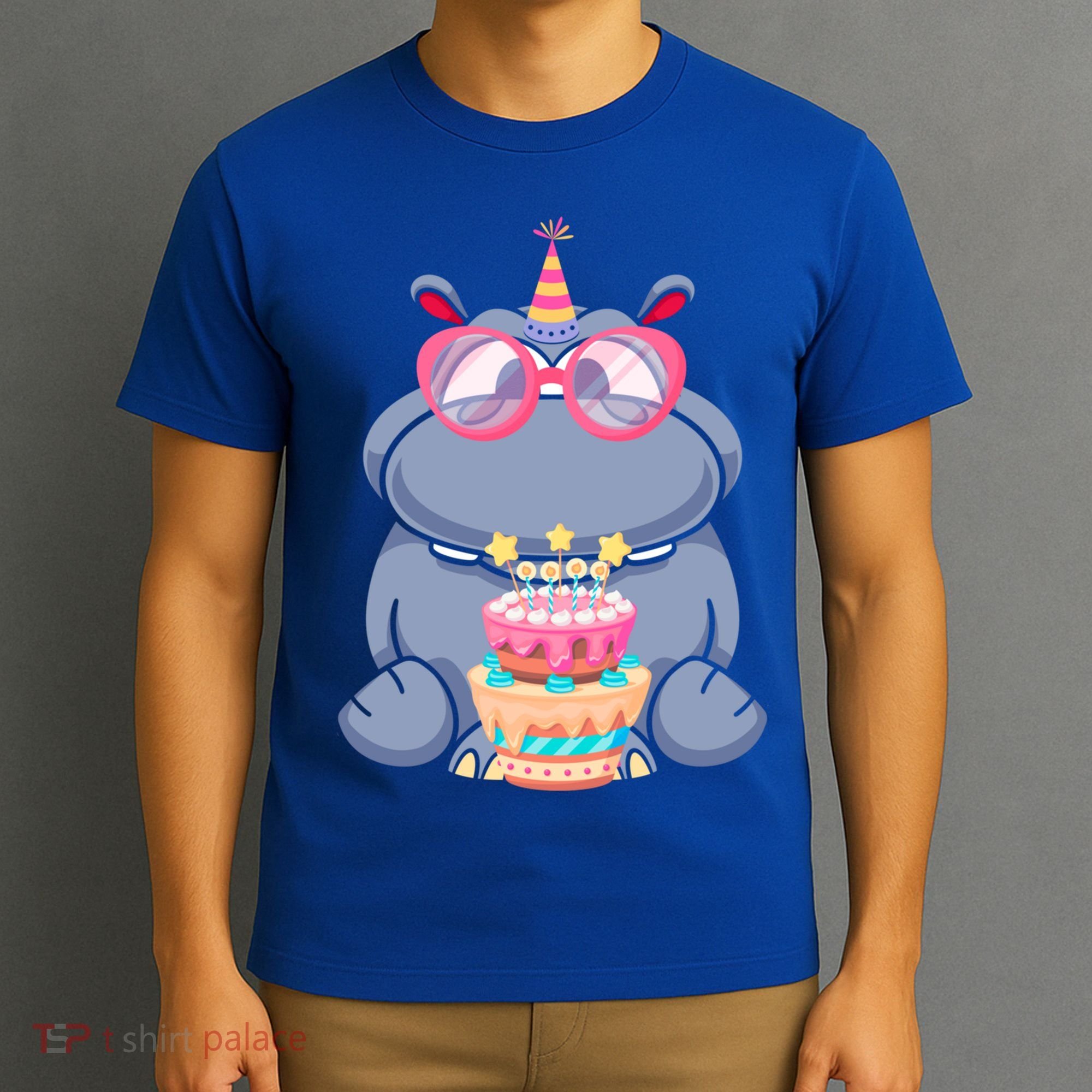 Hippopotamus Birthday Hippo Gift T-Shirt