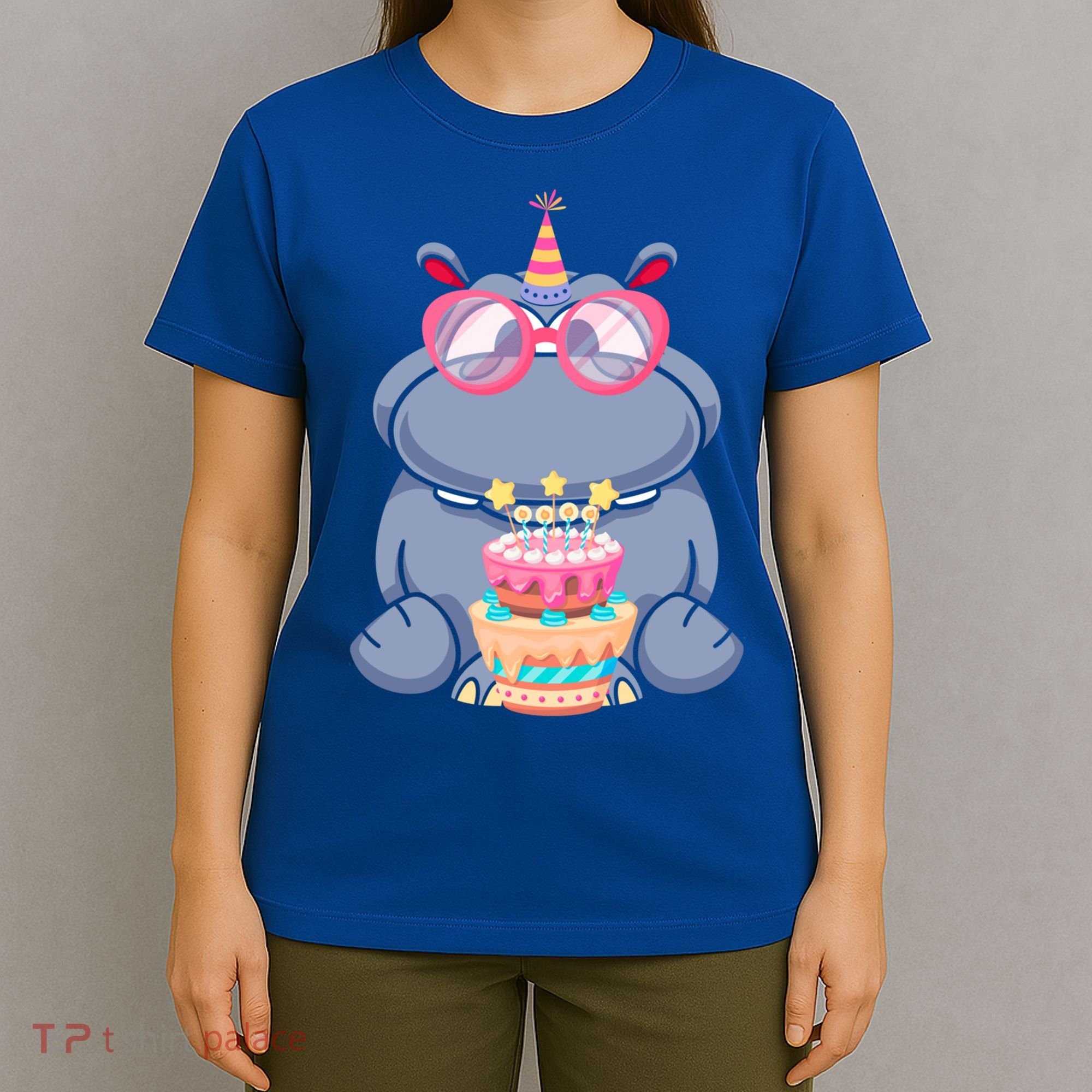 Hippopotamus Birthday Hippo Gift T-Shirt