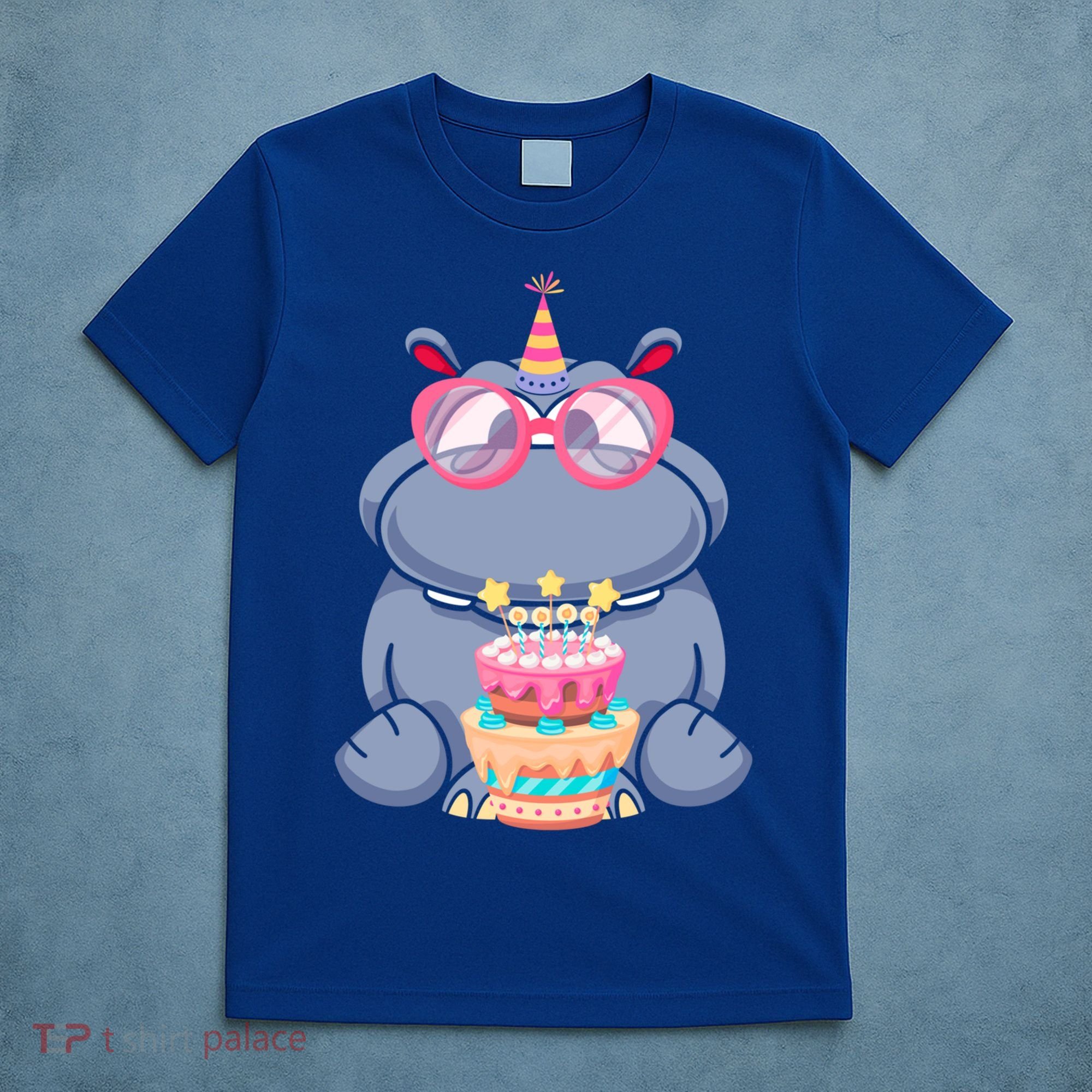 Hippopotamus Birthday Hippo Gift T-Shirt