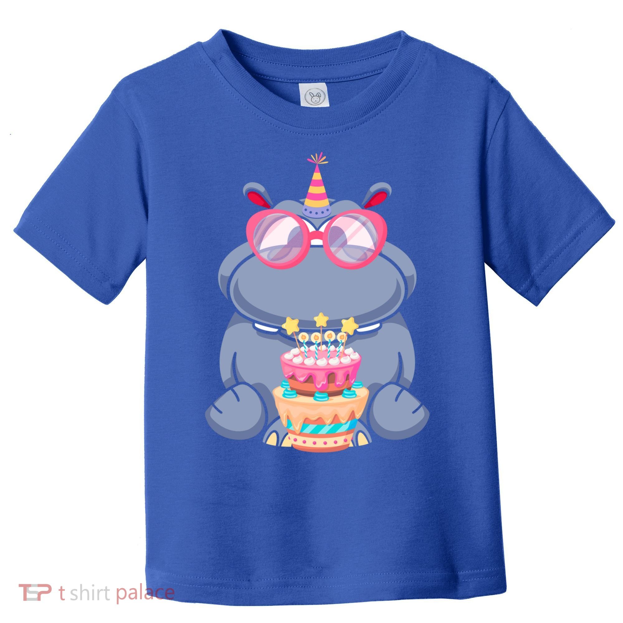 Hippopotamus Birthday Hippo Gift Toddler T-Shirt