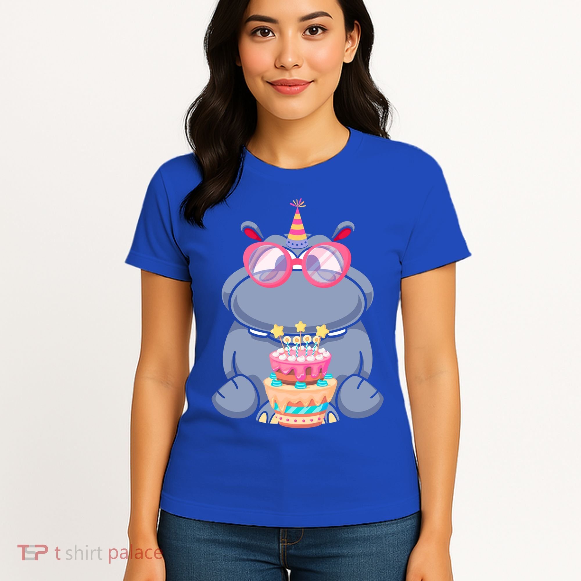 Hippopotamus Birthday Hippo Gift Women's T-Shirt