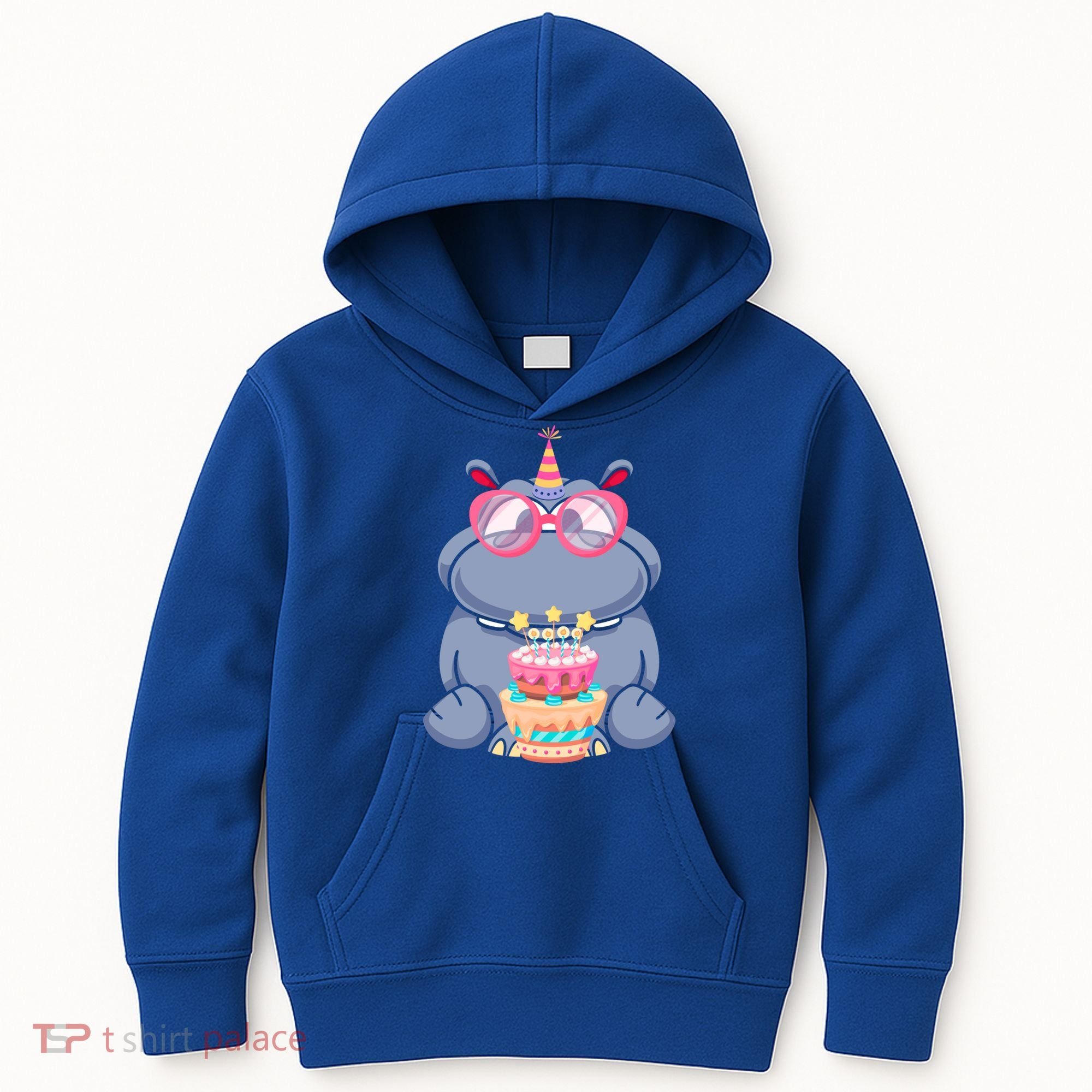 Hippopotamus Birthday Hippo Gift Kids Hoodie