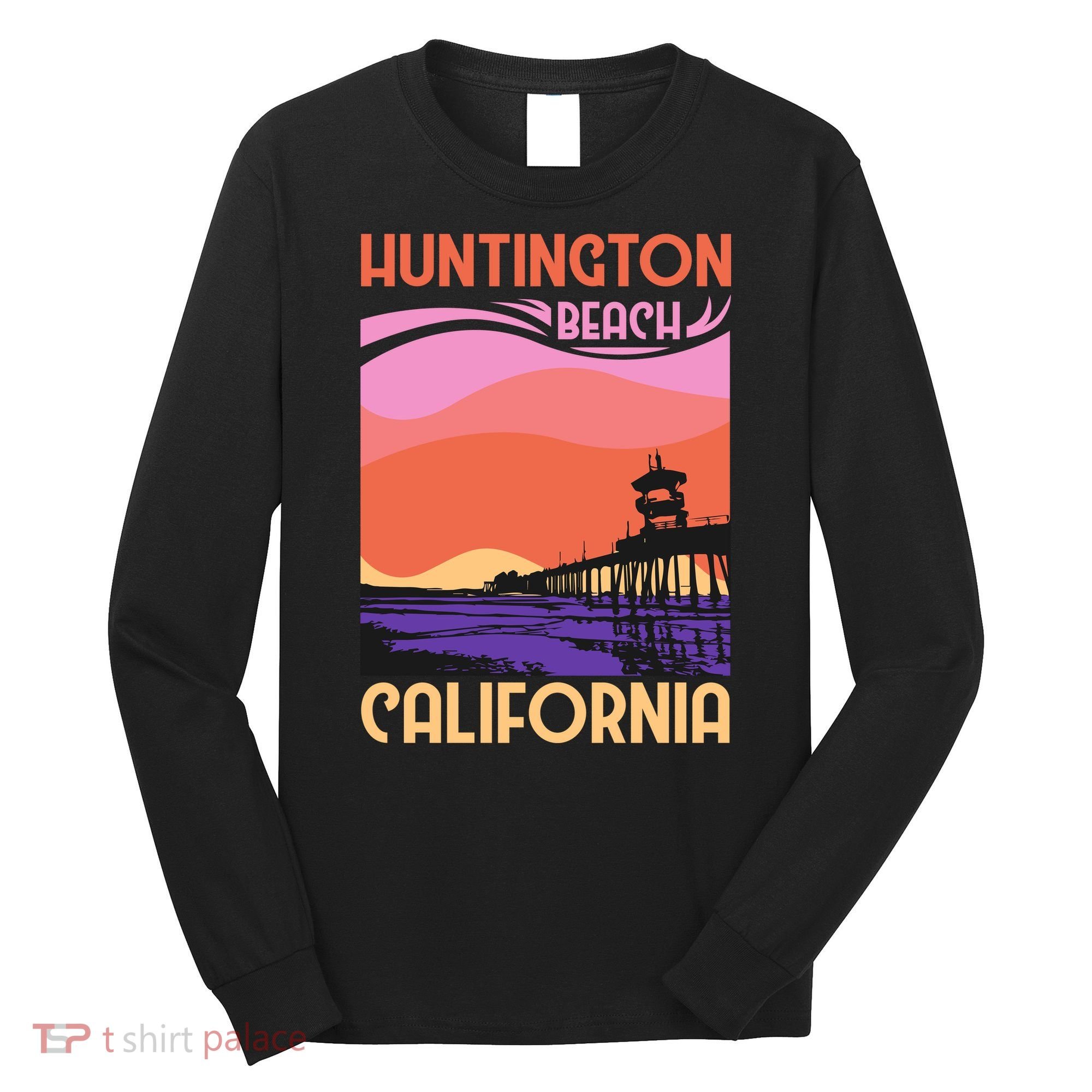 Huntington Beach Long Sleeve Shirt