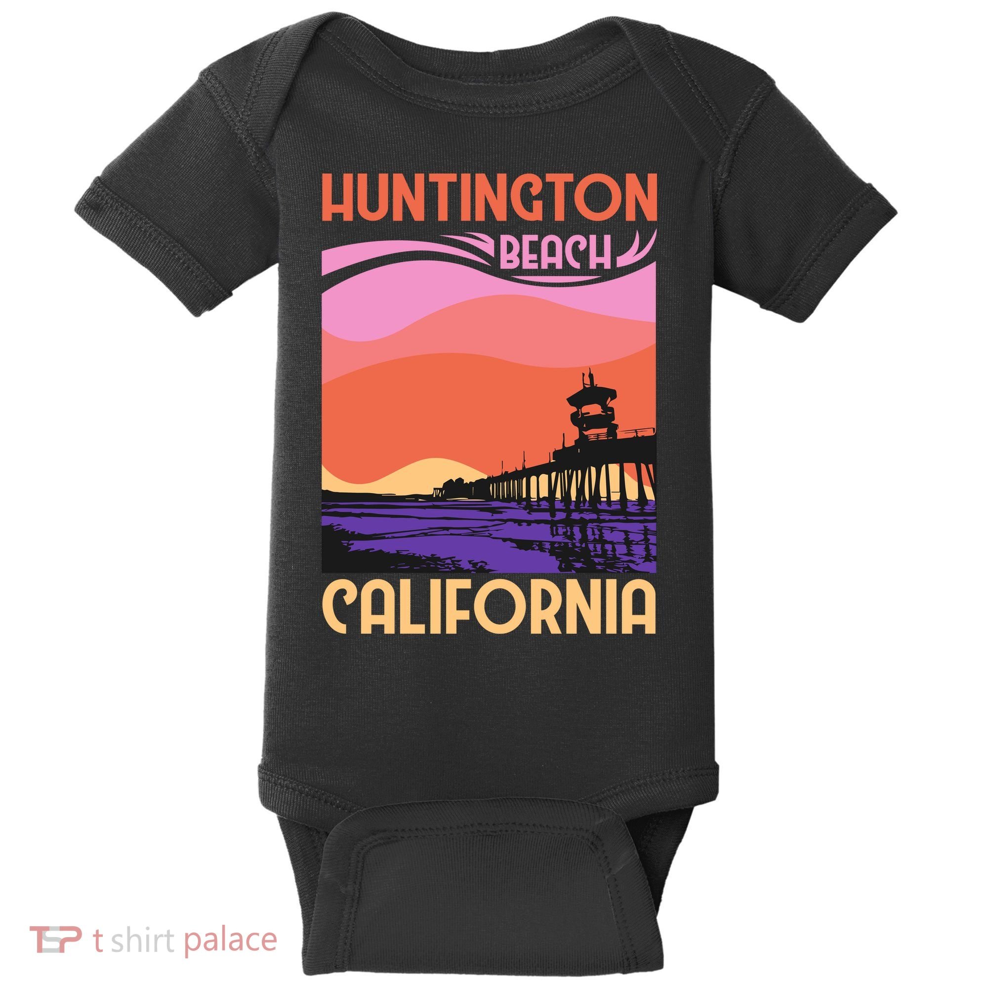 Huntington Beach Baby Bodysuit