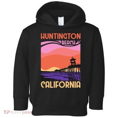 Huntington Beach Toddler Hoodie