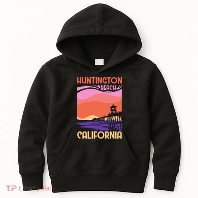 Huntington Beach Kids Hoodie