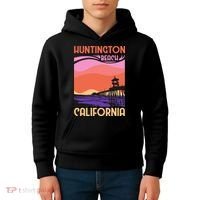 Huntington Beach Kids Hoodie thumb 4