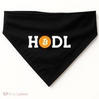 Hodl Bitcoin Hodl Hold Btc Coin Crypto Trader Freedom Gift USA-Made Doggie Bandana thumb 0