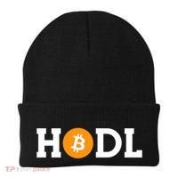Hodl Bitcoin Hodl Hold Btc Coin Crypto Trader Freedom Gift Beanie thumb 0