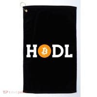 Hodl Bitcoin Hodl Hold Btc Coin Crypto Trader Freedom Gift Golf Towel thumb 0