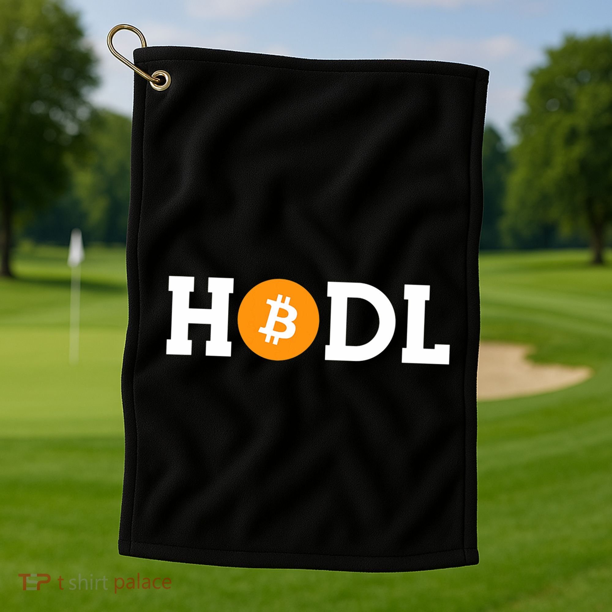 Hodl Bitcoin Hodl Hold Btc Coin Crypto Trader Freedom Gift Golf Towel