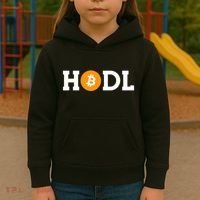 Hodl Bitcoin Hodl Hold Btc Coin Crypto Trader Freedom Gift Kids Hoodie thumb 3