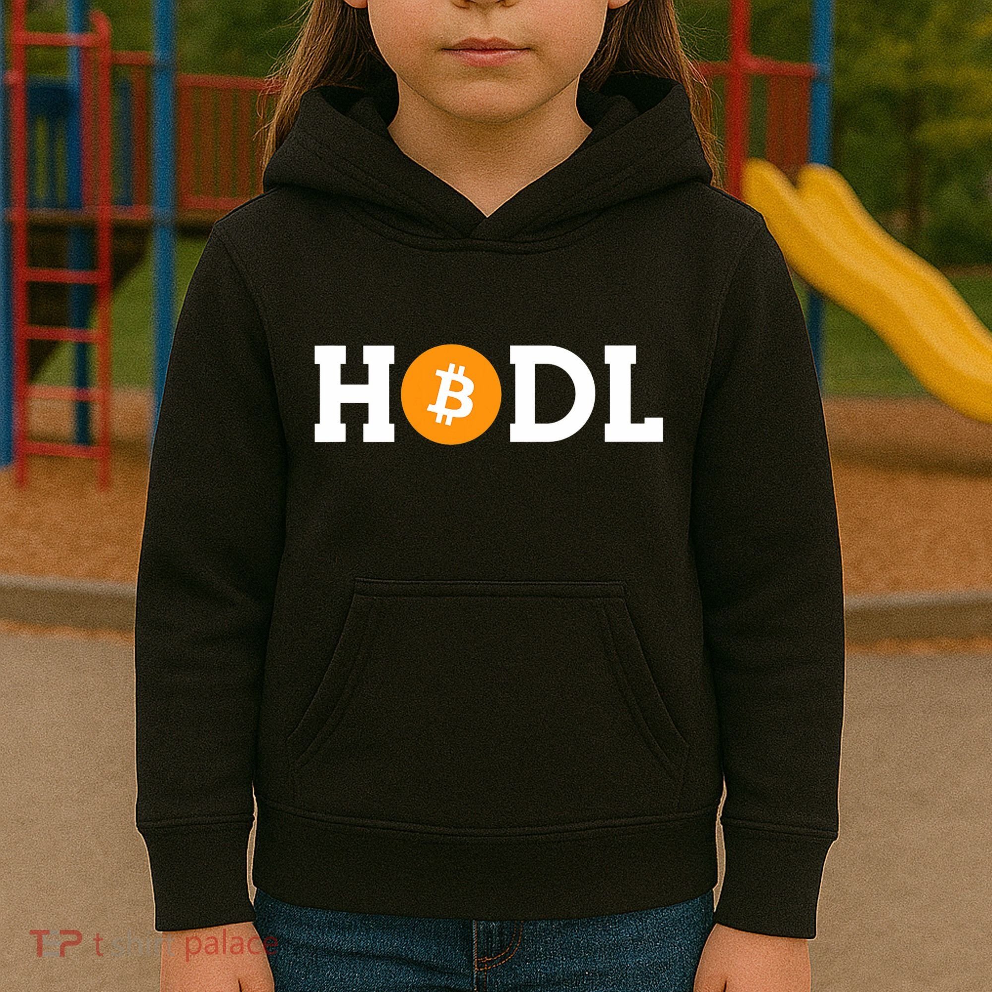 Hodl Bitcoin Hodl Hold Btc Coin Crypto Trader Freedom Gift Kids Hoodie