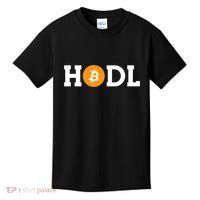 Hodl Bitcoin Hodl Hold Btc Coin Crypto Trader Freedom Gift Kids T-Shirt thumb 0