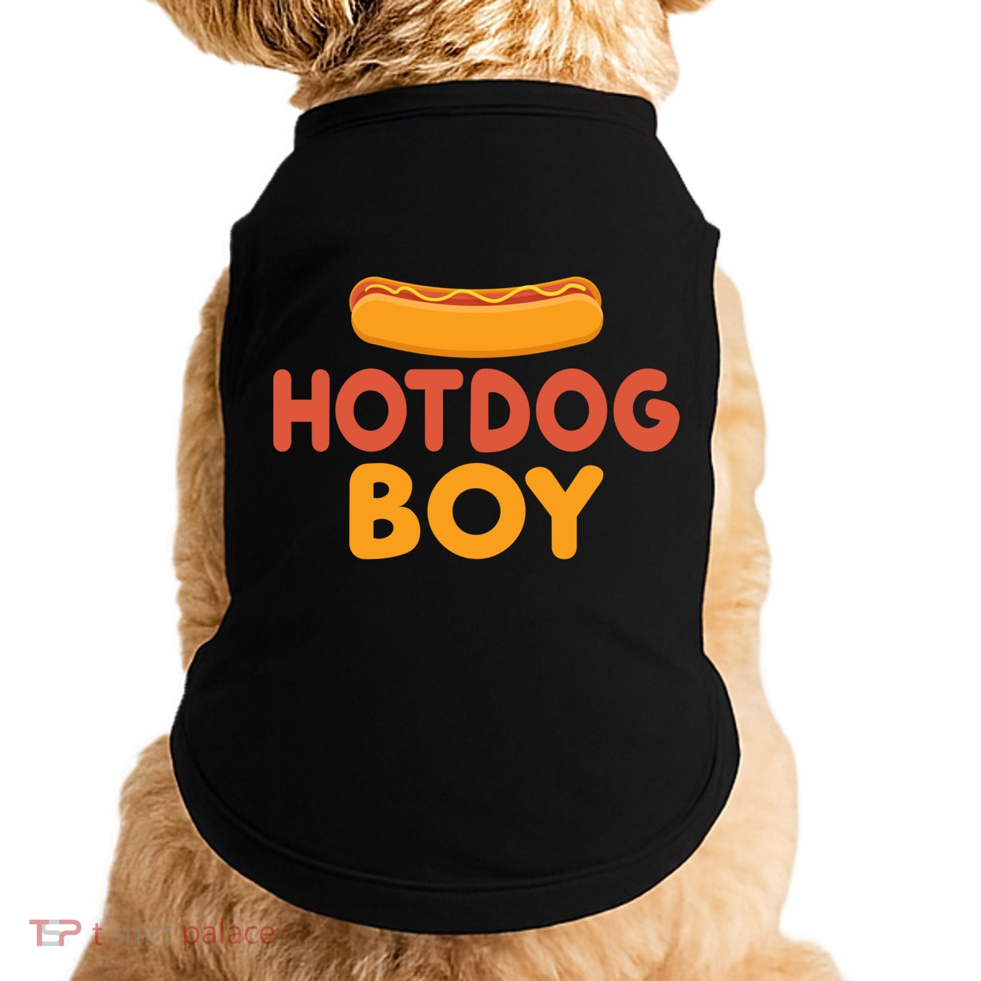 Hotdog Boy Hotdog Lover Gift Doggie Tank