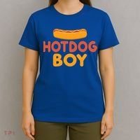 Hotdog Boy Hotdog Lover Gift T-Shirt thumb 4