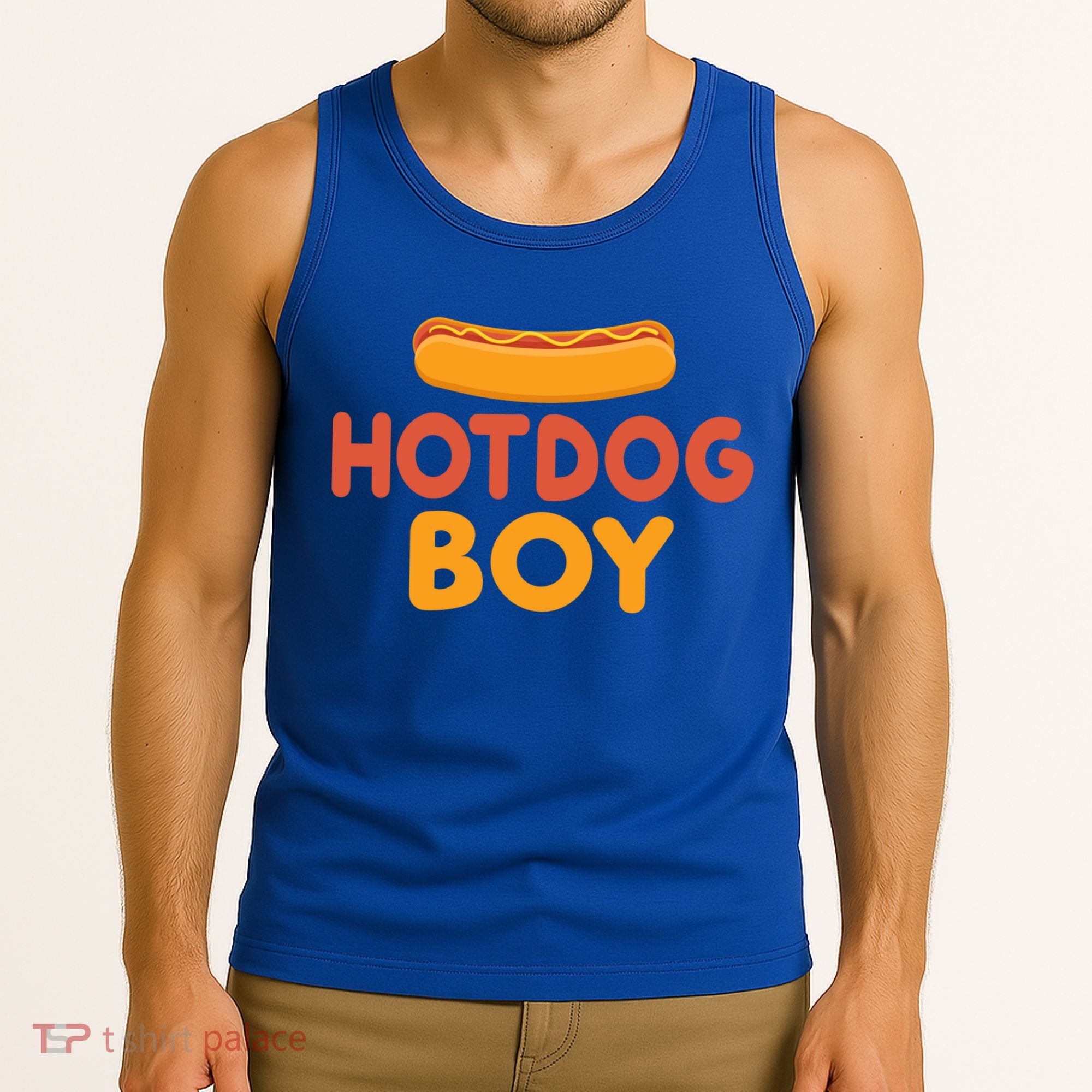 Hotdog Boy Hotdog Lover Gift Tank Top