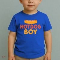 Hotdog Boy Hotdog Lover Gift Toddler T-Shirt thumb 2