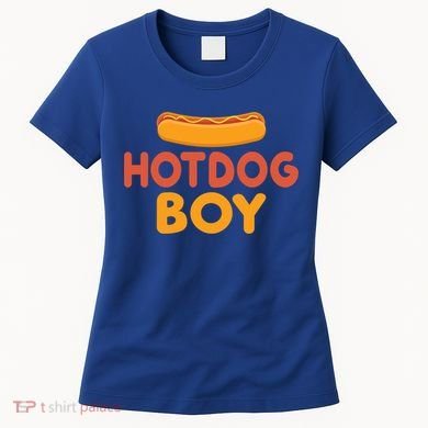 Hotdog Boy Hotdog Lover Gift Women's T-Shirt
