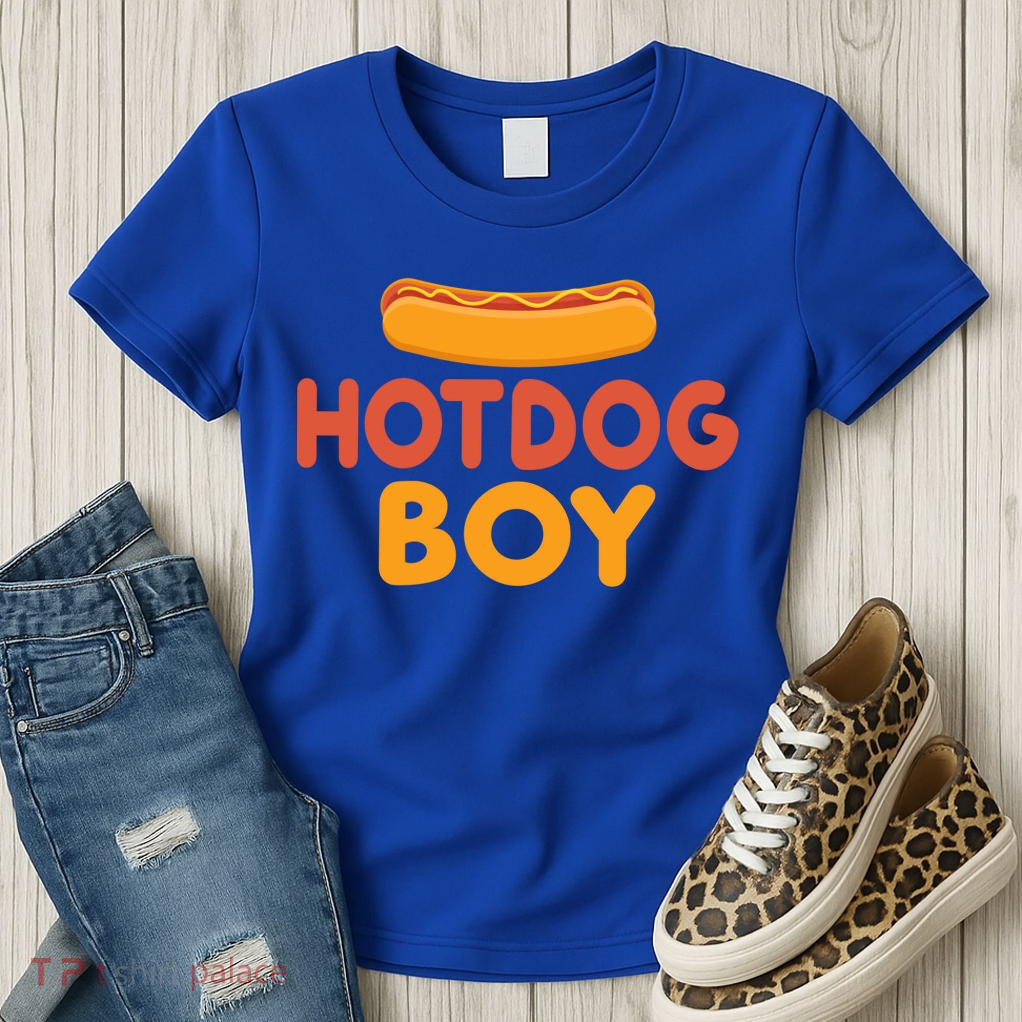 Hotdog Boy Hotdog Lover Gift Women's T-Shirt