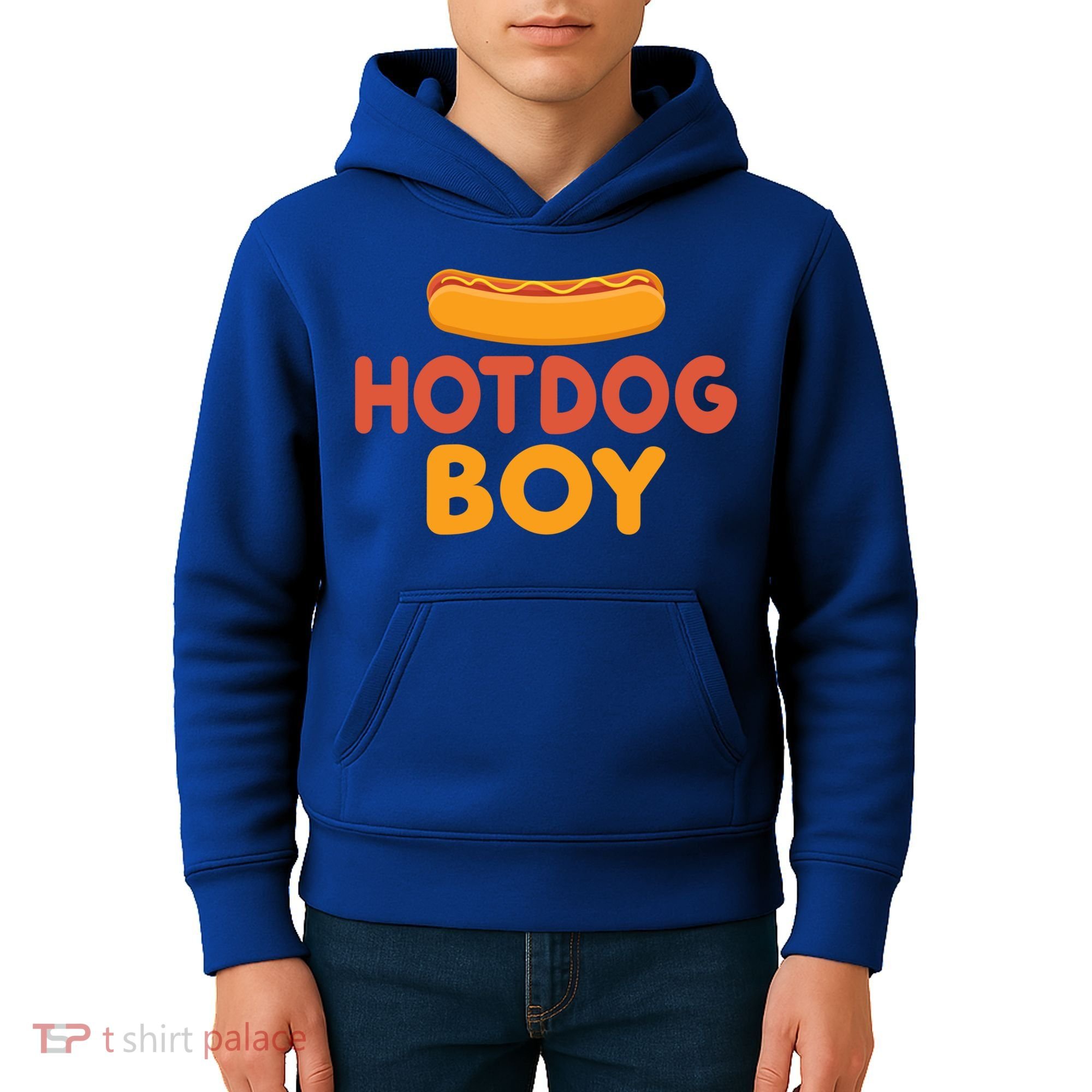 Hotdog Boy Hotdog Lover Gift Kids Hoodie