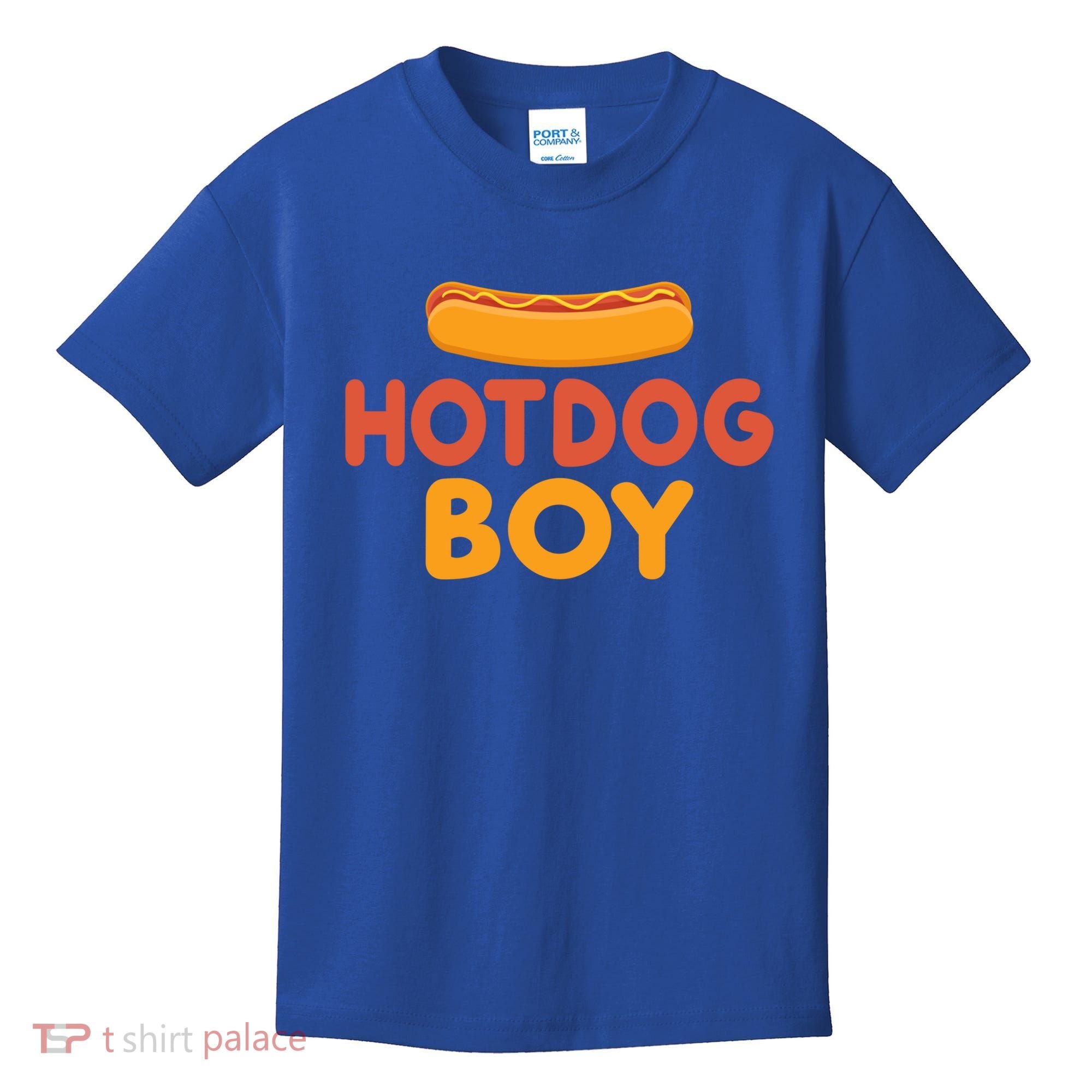 Hotdog Boy Hotdog Lover Gift Kids T-Shirt
