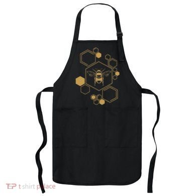 Honey Bee Hive Honeycomb Beekeeping Beekeeper Gift Apron