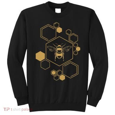 Honey Bee Hive Honeycomb Beekeeping Beekeeper Gift Sweatshirt