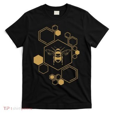 Honey Bee Hive Honeycomb Beekeeping Beekeeper Gift T-Shirt