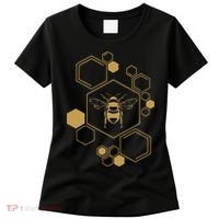 Honey Bee Hive Honeycomb Beekeeping Beekeeper Gift Women's T-Shirt thumb 0