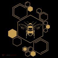 Honey Bee Hive Honeycomb Beekeeping Beekeeper Gift Kids Sweatshirt thumb 2