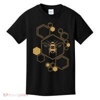 Honey Bee Hive Honeycomb Beekeeping Beekeeper Gift Kids T-Shirt thumb 0