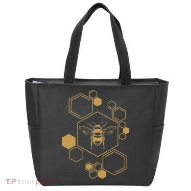 Honey Bee Hive Honeycomb Beekeeping Beekeeper Gift Tote Bag