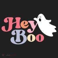 Hey Boo Halloween Great Gift Funny Ghost Boo Halloween Costume Gift Beanie thumb 2