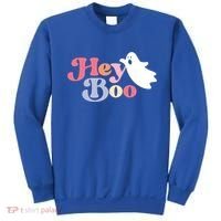 Hey Boo Halloween Great Gift Funny Ghost Boo Halloween Costume Gift Sweatshirt thumb 0