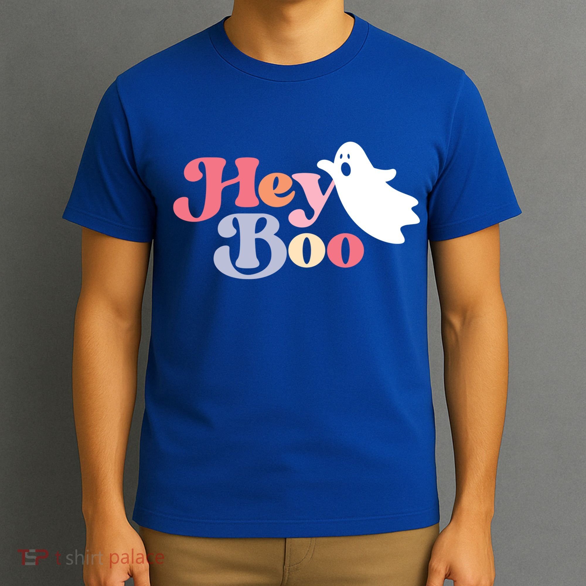 Hey Boo Halloween Great Gift Funny Ghost Boo Halloween Costume Gift T-Shirt